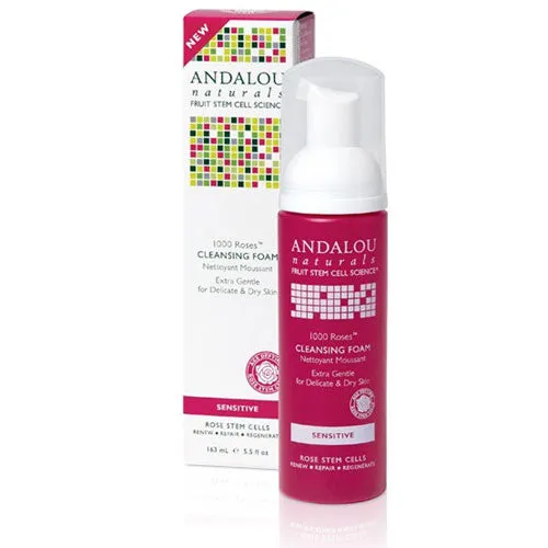 1000 Roses Cleansing Foam 5.5 Oz By Andalou Naturals