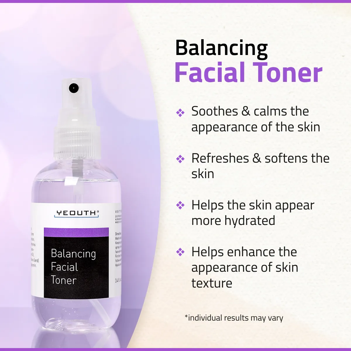 After-Peel Care: Pure Hyaluronic Acid 1 oz, Balancing Facial Toner 3.4 oz & Day/Night Cream 4 oz