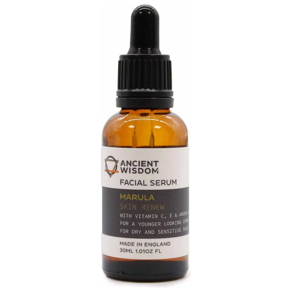 Ancient Wisdom - Natural Facial Serum -Made in England - Vegan - Highly Moisturising