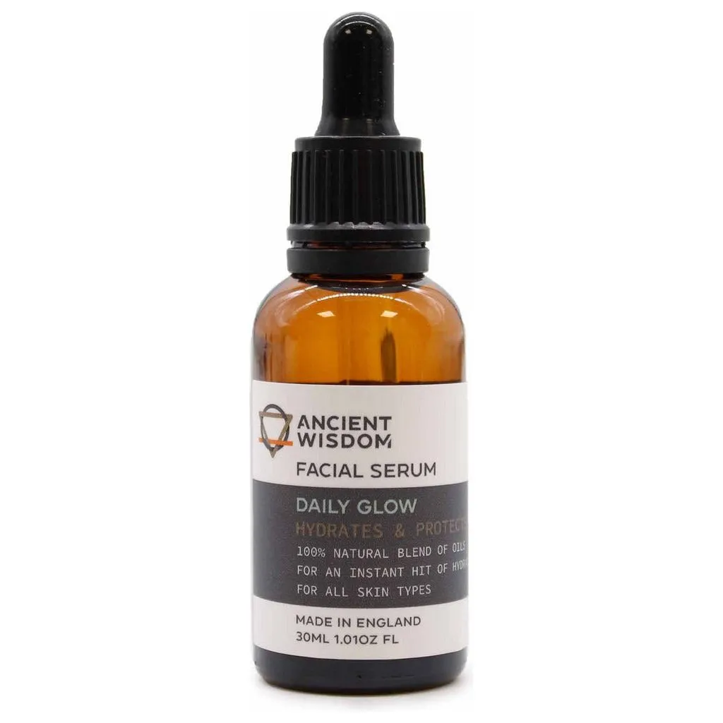 Ancient Wisdom - Natural Facial Serum -Made in England - Vegan - Highly Moisturising