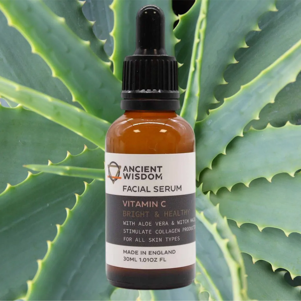 Ancient Wisdom - Natural Facial Serum -Made in England - Vegan - Highly Moisturising