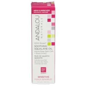 Andalou Naturals - Oil Soothing Squalane, 1 fl oz