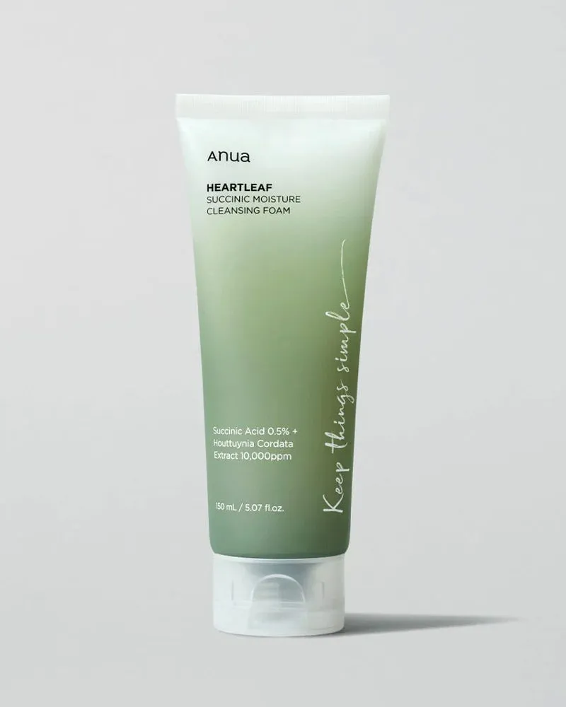 Anua Succinic Moisture Cleansing Foam