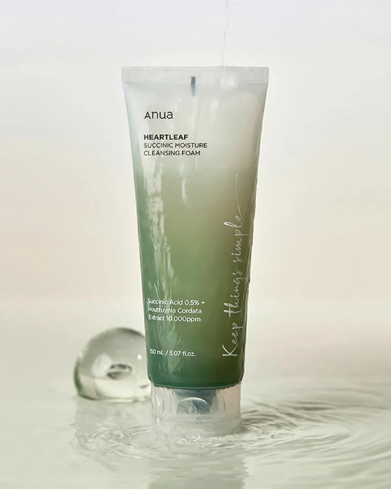 Anua Succinic Moisture Cleansing Foam