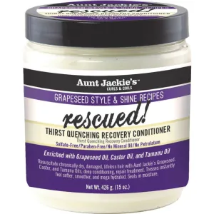 Aunt Jackie's Curls & Coils Grapeseed Rescued Conditioner