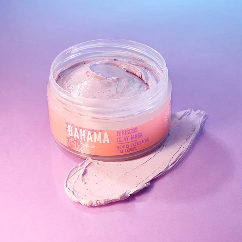 Bahama Skin Hibiscus Clay Mask