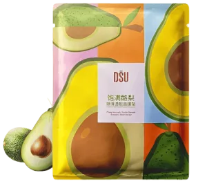 DSU - plump avocado tender smooth beautiful Sheet mask