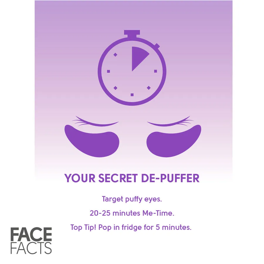 FACE FACTS WRINKLE CARE UNDER-EYE GEL PATCHES