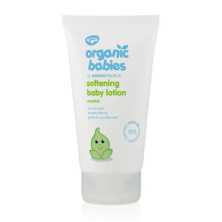 Green People Organic Babies Dry Skin Baby Lotion - Scent Free, 150ml Exp-04/26