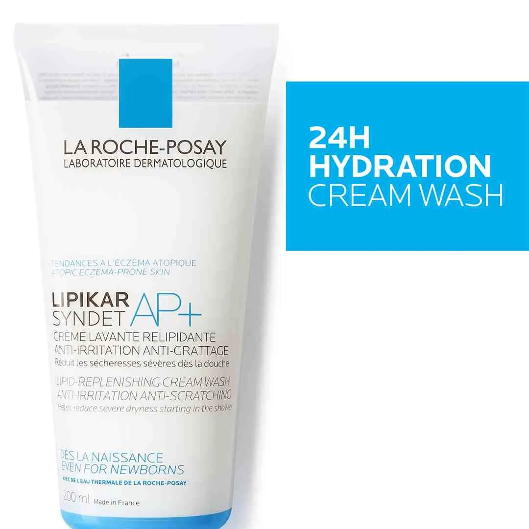 La Roche-Posay Lipikar Syndet AP  Body Wash for Eczema Prone Skin 200ml