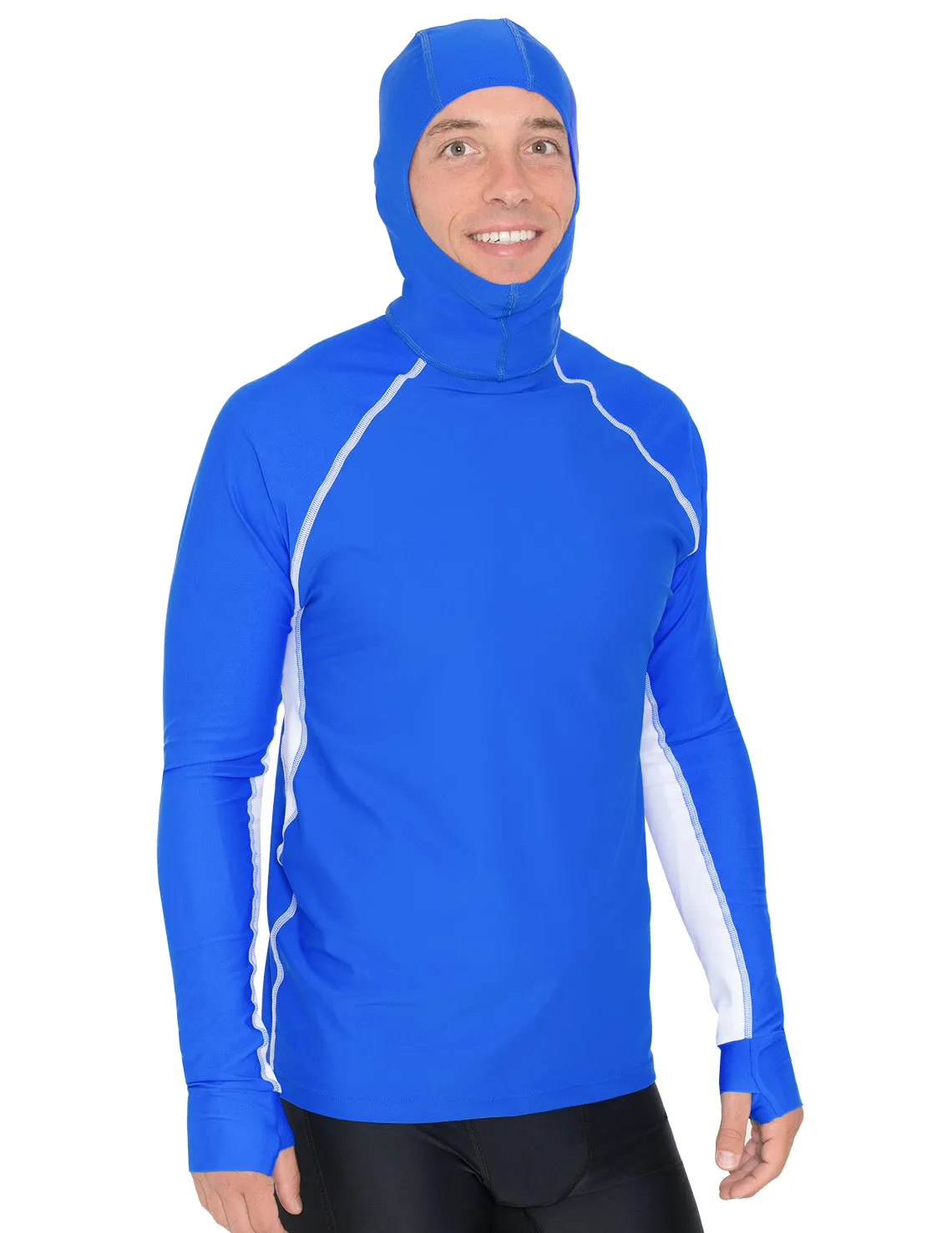 MEN AND WOMEN CUSTOM SNORKEL HOODIE LONG SLEEVE RASH GUARD