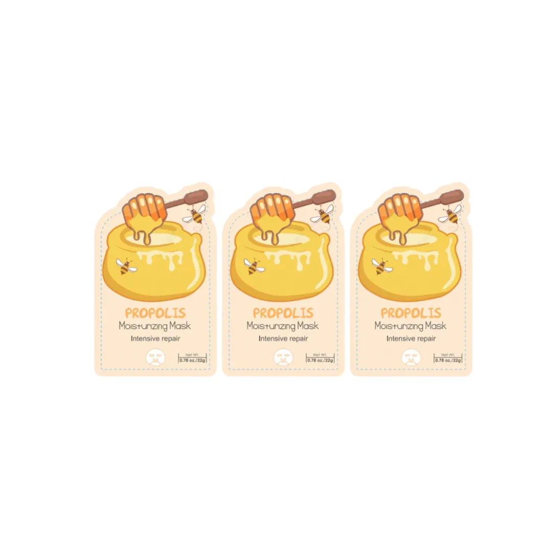 Pack of 3 | Fruit Series Hydrating Facial Sheet Mask (Honey)