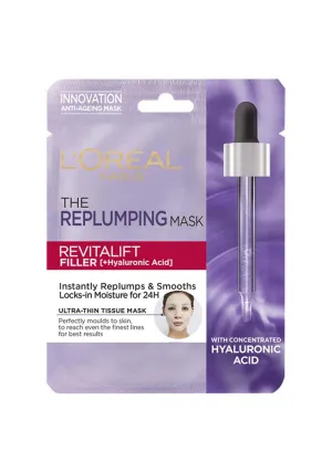 Plumping Sheet Mask -Revitalift Filler   Hyaluronic Acid