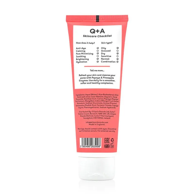 Q A Tropical Enzyme Illuminating Cleanser