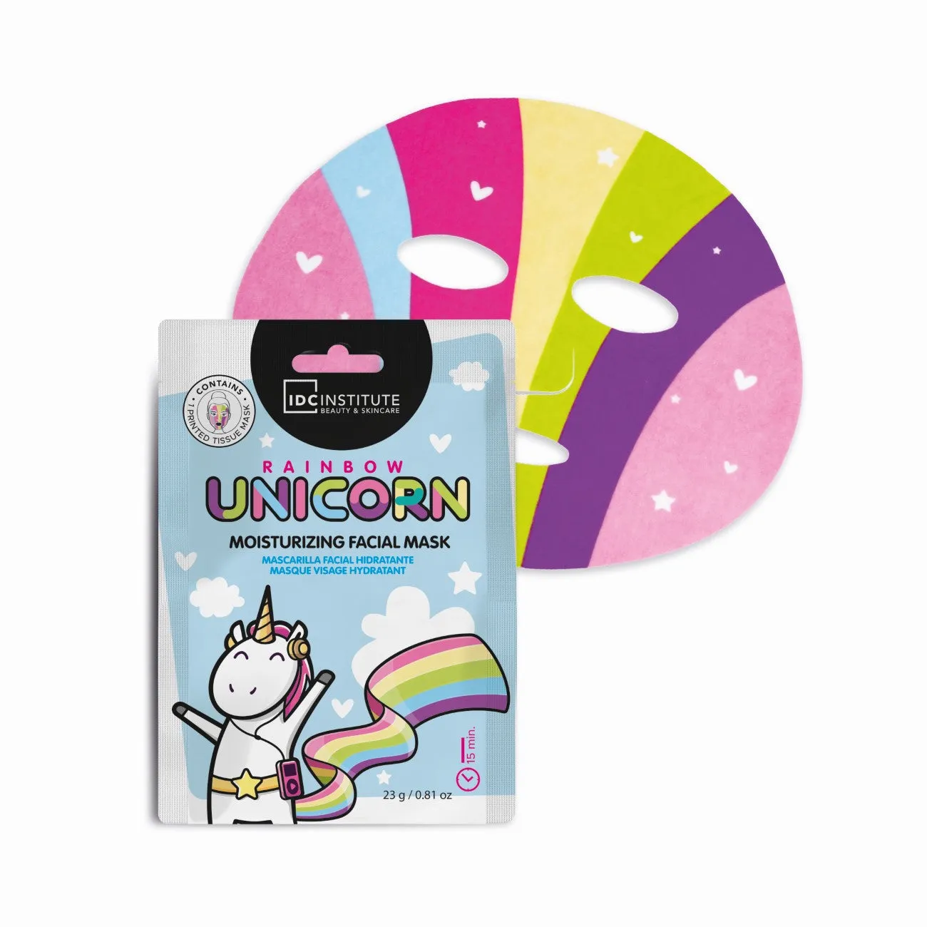 Rainbow Unicorn Moisturizing Facial Mask