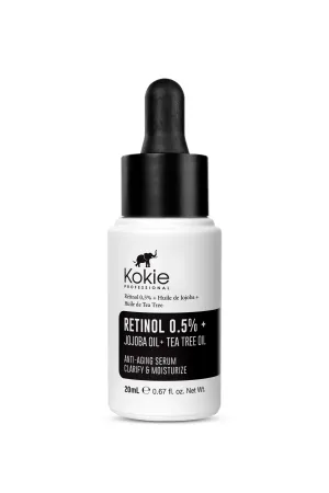 RETINOL 0.5%   JOJOBA OIL   TEA TREE OIL SERUM