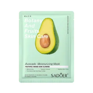 Sadoer - Botany And Fruits Avocado Moisturizing Face Sheet Mask