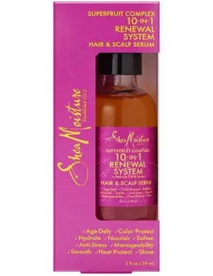 Shea Moisture Superfruit 10-in-1 Renewal System Hair and Scalp Serum 59 ml