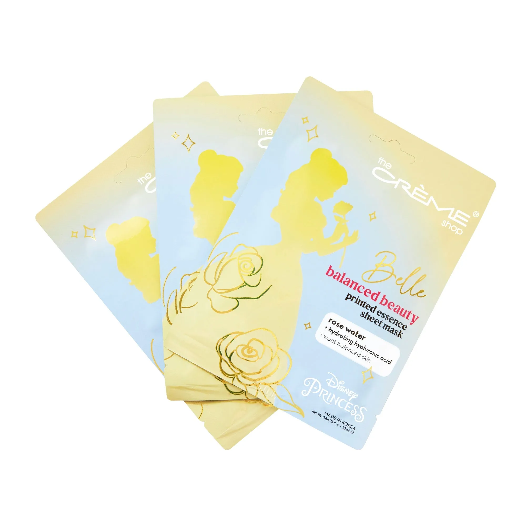 The Crème Shop x Disney - BELLE Balance Beauty Printed Essence Sheet Mask