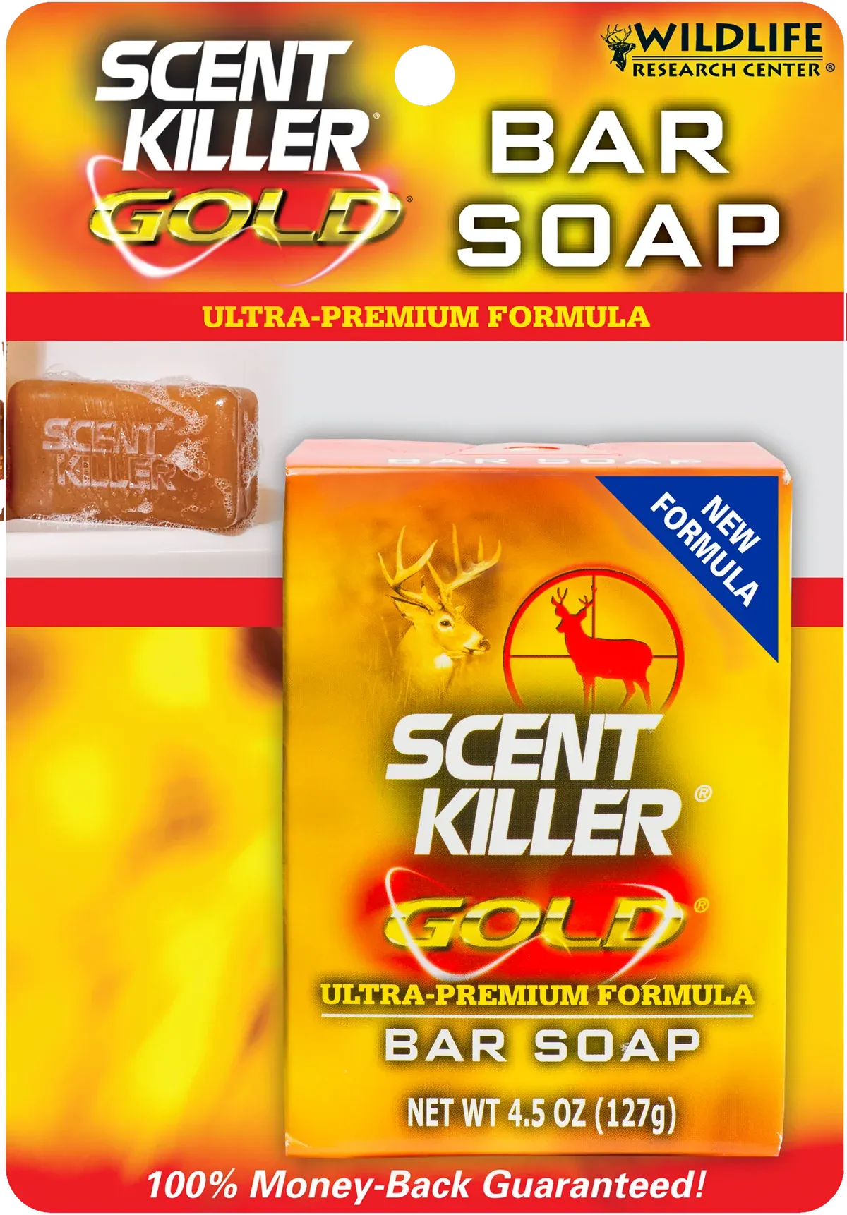 Wildlife Research Scent Killer Gold Bar Soap  4.5 OZ