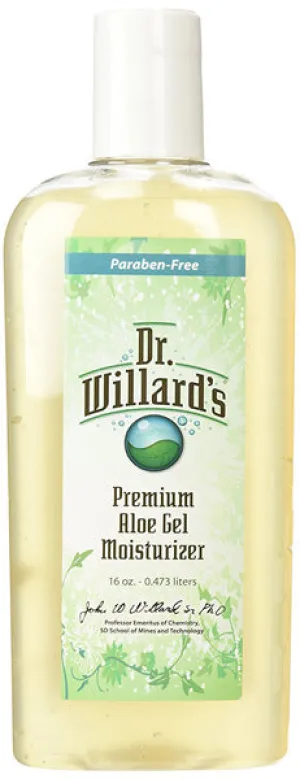 WILLARD'S WATER - Paraben Free Aloe Gel - 16 Fl. Oz.